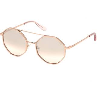 Guess GU7636 28U 55 Solbriller Kvinder Guld - Polished Rose Gold - 55mm