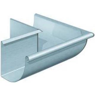 Rheinzink Udvendig gering, 0,8x333 mm, nr. 12, 1/4-rund, walzblank