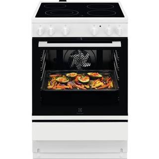 Electrolux LKR64001NW Keramisk Komfur - Farve: Hvid