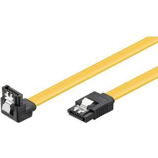Pro SATA Cable - 1 x 90° - Yellow - 0.20m