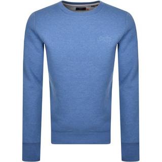 Superdry Klassisk Orange Label sweatshirt med rund hals