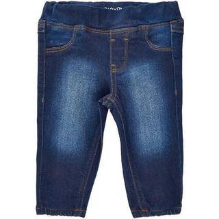 Minymo Drenge Jeans i økologisk bomuld - Dark Blue Denim - 80