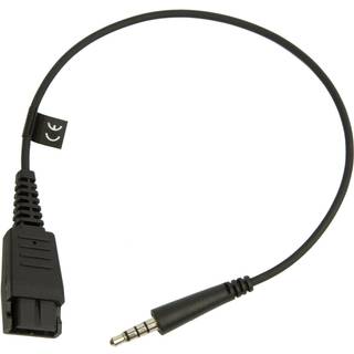 Headset Cord for Jabra Speak™ 410/510, Jack 3.5 mm straight to QD
