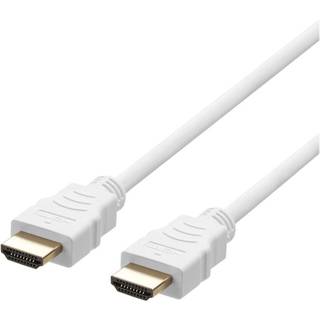 Deltaco Ultra High Speed HDMI-kabel 2.1 - Hvid - 3m
