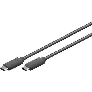 Microconnect Usb3.1cc3 Usb-kabel Usb 3.2 Gen 1 (3.1 Gen 1) 3 M Usb C Sort 3m. Usb C Usb C Sort
