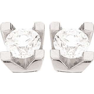 Scrouples Kleopatra 14 Karat Hvidguld Ørestikker med Brillanter 0,40 Carat W/SI
