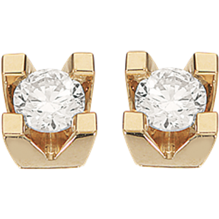 Kleopatra Ørestikker 14 kt. Guld 0,15 ct.