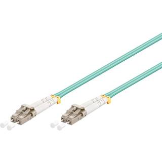 Fiber optisk LSZH kabel - LC/LC 50/125 μm OM3 - 5 m