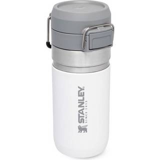 The Quick-Flip Water Bottle 0,47L CHARCOAL