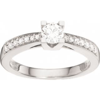 Scrouples - Kleopatra Queen ring i 14kt. hvidguld med 0,43ct.