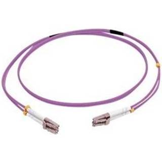 C2G Cbl/1m LC/LC OM4 LSZH Fibre Patch-Viol