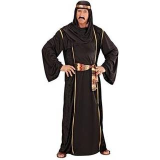 Arabisk Sheik kostume, sort