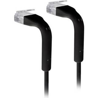 Ubiquiti U-CABLE-PATCH-0.3M-RJ45-BK Networks UC-Patch-0.3M-RJ45-BK netværkskabel Sort 0,3 m Cat6
