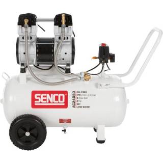 Senco Kompressor AC24050 9bar 50l oliefri, lydisoleret