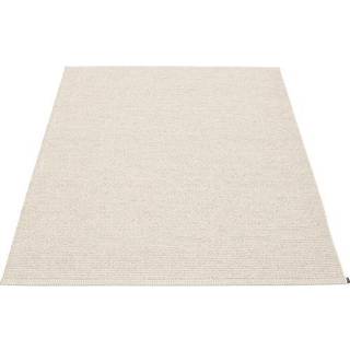 Pappelina Mono Gulvtæppe 140x200cm Linen/vanilla - Ensfarvede tæpper Pvc Vanilje - MN9F420