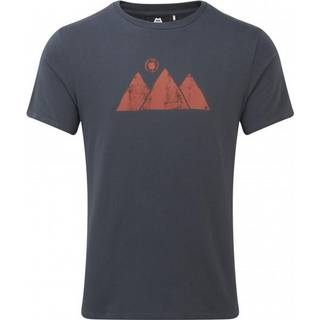 Mountain Equipment Mountain Sun Tee T-shirt Herrer størrelse L farve grå/blå