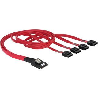 DeLOCK Mini SAS 36pin (SFF8087) - 4 x SATA-kabel, 50cm