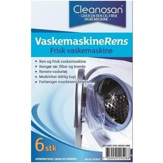 Cleanosan Rengøringstabs | Vaskemaskine | 6 tabs