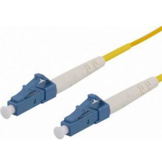 DELTACO OS2 fiber cable LC - LC, simplex, singlemode, UPC, 9/125, 8m