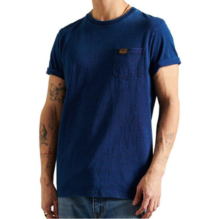 Superdry Workwear T-shirt i økologisk bomuld med lomme