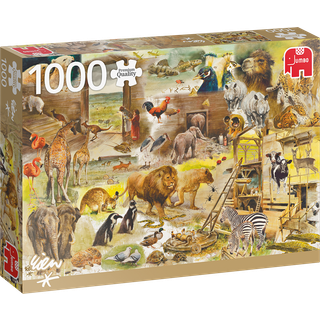 Bygger Noas Ark - 1000 brikker