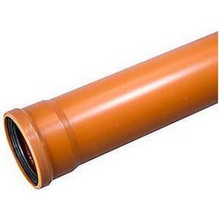 Wavin 110x0,5m sn4 afløbsrør pvc-ml