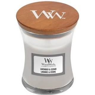 WoodWick Rumdufte Duftende stearinlys Lavender + Cedar Mini Jar 85 g (1.071,00 kr / 1 kg) - 85 g