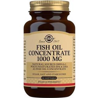 Solgar Fiskeolie Koncentrat 1000 mg (60 ct)