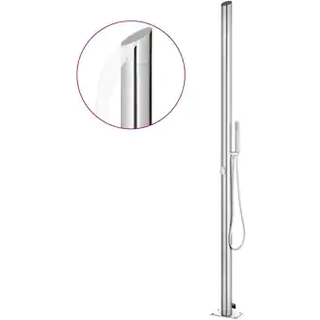 havebruser 220 cm rustfrit stål