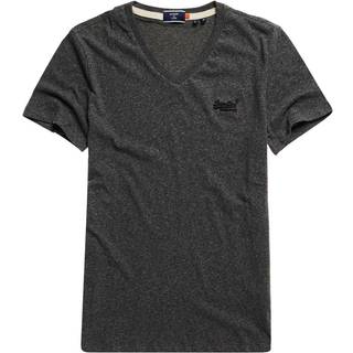 Superdry Klassisk T-shirt med V-hals, fremstillet i økologisk bomuld