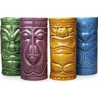 Tiki Cocktail krus, 4 stk