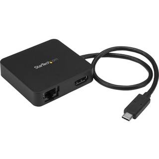 STARTECH USB-C Multiport Adapter for Laptops - 4K HDMI - GbE - USB-C - USB-A