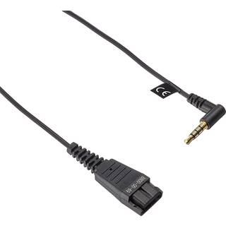 QD Cord to 3.5mm plug without call controller e.g. Blackberries, I-Phones