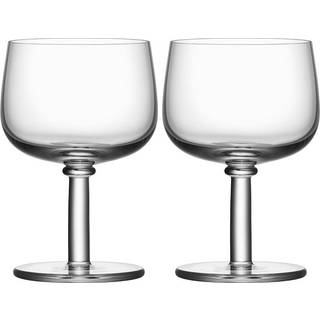 Kosta Boda Viva glas på fod 35 cl 2-pak Klar