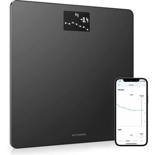 Withings Body Hvid - Smart Vægt til Hele Familien med App & Statistisk Overvågning