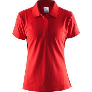 Craft - Polo Shirt Pique Classic Kvinder - Bright Red 42/XL