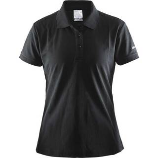 Craft - Polo Shirt Pique Classic Kvinder - Black 42/XL