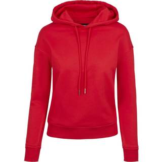 Urban Classics Dame Hoodie Fire red - S