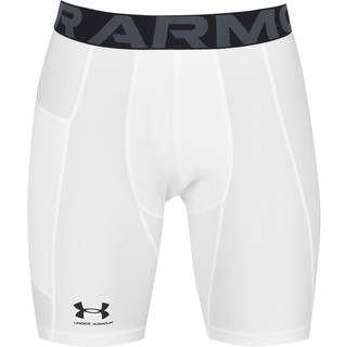 Under Armour 2-pak HeatGear Mid Compression Shorts - White - Medium * Kampagne *