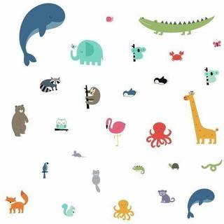 We are One Animal Wallstickers
