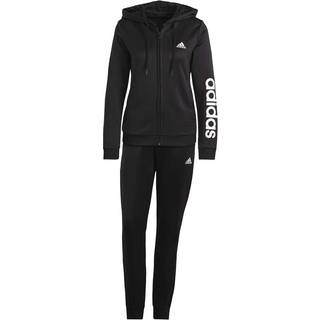 Essentials Logo French Terry joggingdragt - Black / White - XL