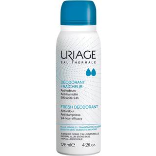 Uriage Hygiene Fresh Deodorant Spray deodorant Med 24-timers beskyttelse 125 ml - 125 ml
