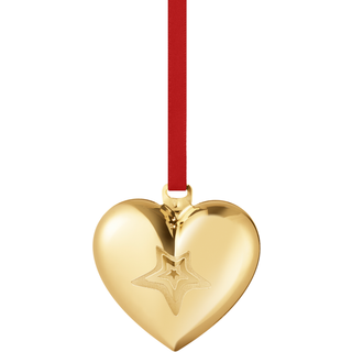 Georg Jensen 2021 Juleophæng Hjerte - Guld