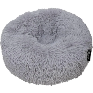 District70 FUZZ Donut Hundeseng, Lysegrå, størrelse Small