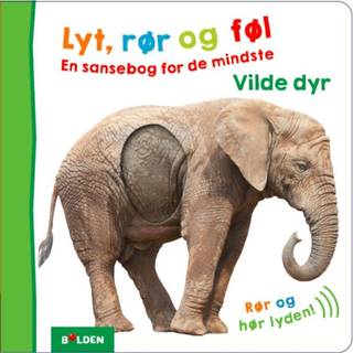 Bog - Lyt, rør og føl: Vilde dyr - Fra 1 år