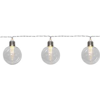 Star Trading - Solar Cell Lighting - Solar Cell Trail Chania - Transparent - 8 cm