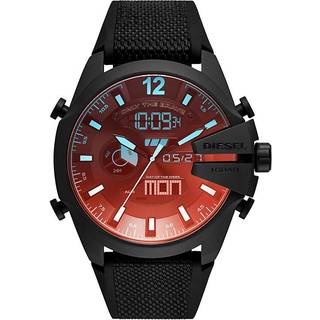 Diesel DZ4548 Mega Chief Dual Display Resin Strap Watch - W11196