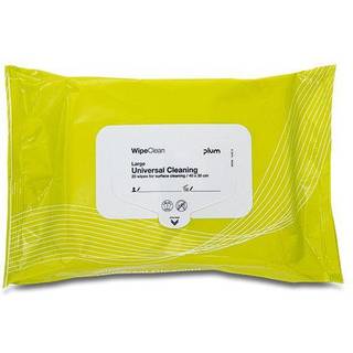 Plum Universal Cleaning wipe, universalrengøring serviet, large, 20 stk.