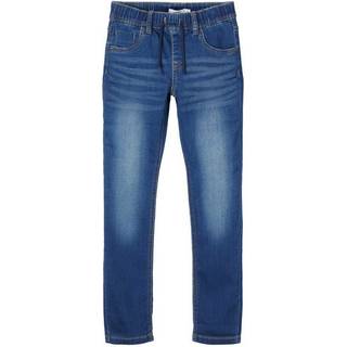 Name It Dark Blue Denim Slim Sweatjeans