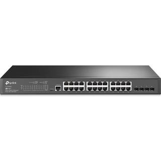 TP-Link SG3428 (TL-SG3428) JetStream™ 24-Port Gigabit L2+ Managed Switch with 4 SFP Slots